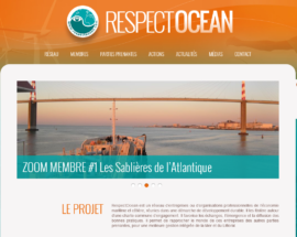 Site WordPress Respect Océan