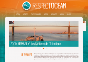 Site WordPress Respect Océan