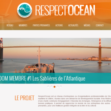 Site WordPress Respect Océan