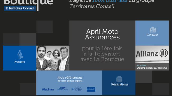 Site La Boutique - territoires-laboutique.com