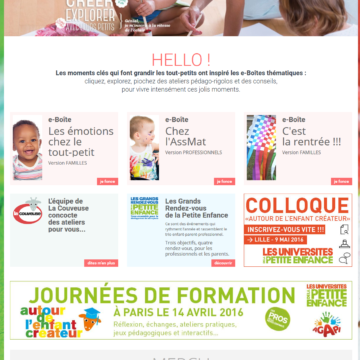 e-Boîtes Petite Enfance