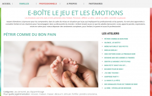 e-Boîtes familles jeu emotions